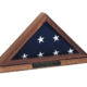 Walnut Burial Flag Case