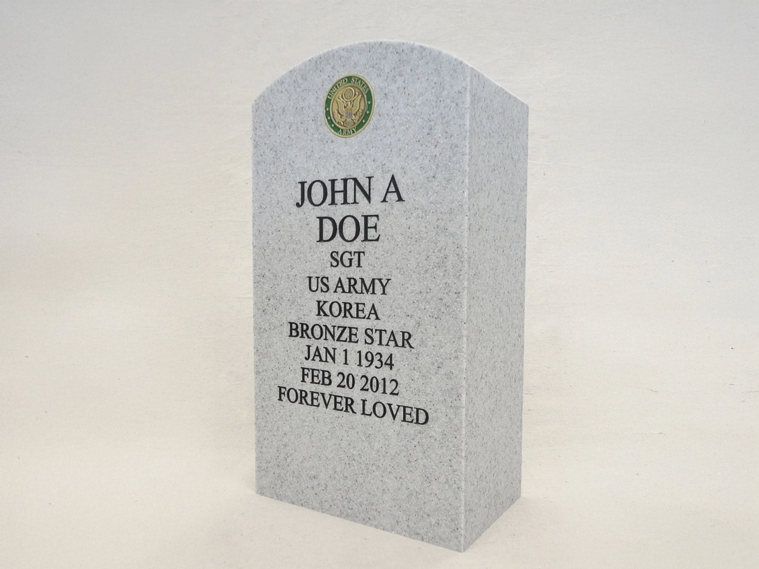 Grey Urn with Service Medallion